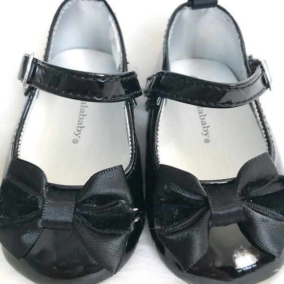 Koala Baby Black Patent Leather MARY Janes size 2 - Picture 2 of 5